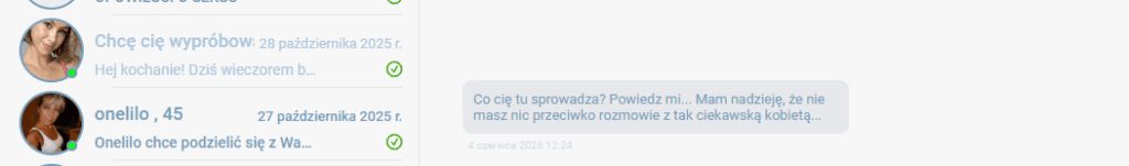 Recenzja Only-flirts.com: Naleśnikowa ściema i perfidny skok na portfel Oto wiadomości, które otrzymujemy po kilku sekundach, bez zdjęcia ani opisu.