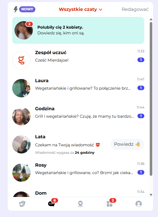 Recenzja portalu Feeling.me: Manipulacja emocjami, fałszywe profile i bezwzględny cypryjski system płatności Wystarczy tylko chwilę poczekać, a wkrótce zaczną napływać wiadomości bez przerwy.