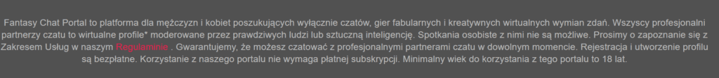 W stopce pojawia się już pierwsza wskazówka, że mamy do czynienia ze stroną całkowicie fałszywą.